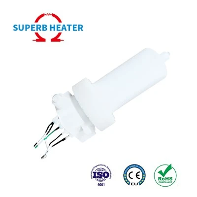Elektrokaplama Ekipmanları İçin Korozyona Dayanıklı PTFE Sıvı Isıtıcı