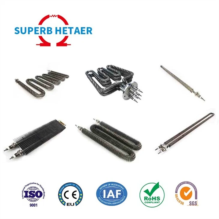 Air Heating Tube With Fin Strip Tubular Heater