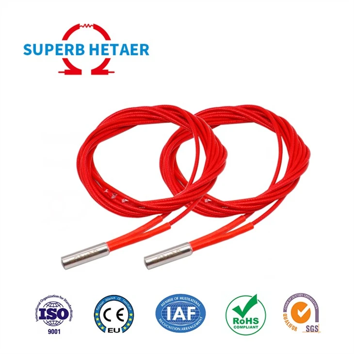 Heat Resistance Stainless Steel Rod 3D Printer Element Electric Cartridge Heater